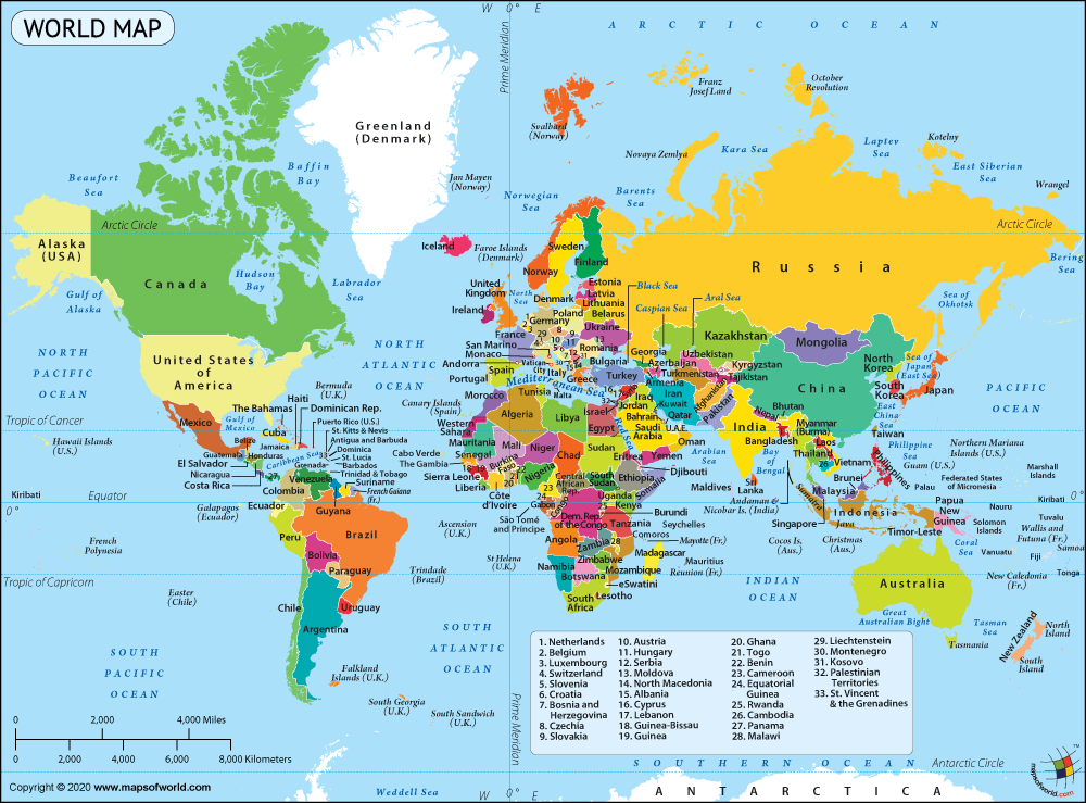 Global map